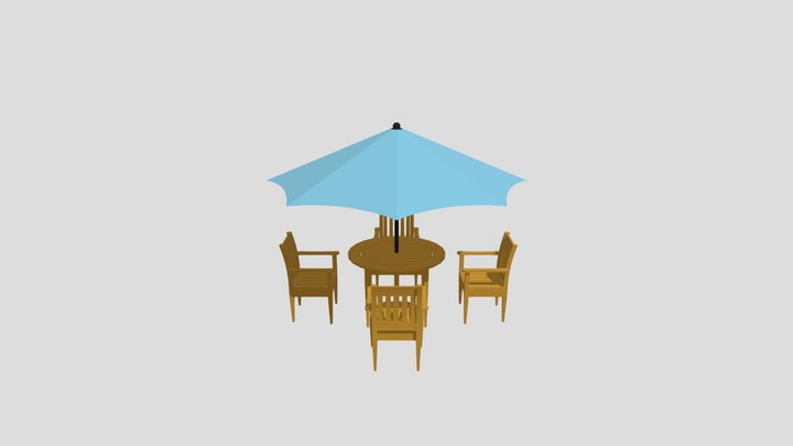 PARASOL MAJA KURSI WS DESIGN – Gratis 3D-model STL