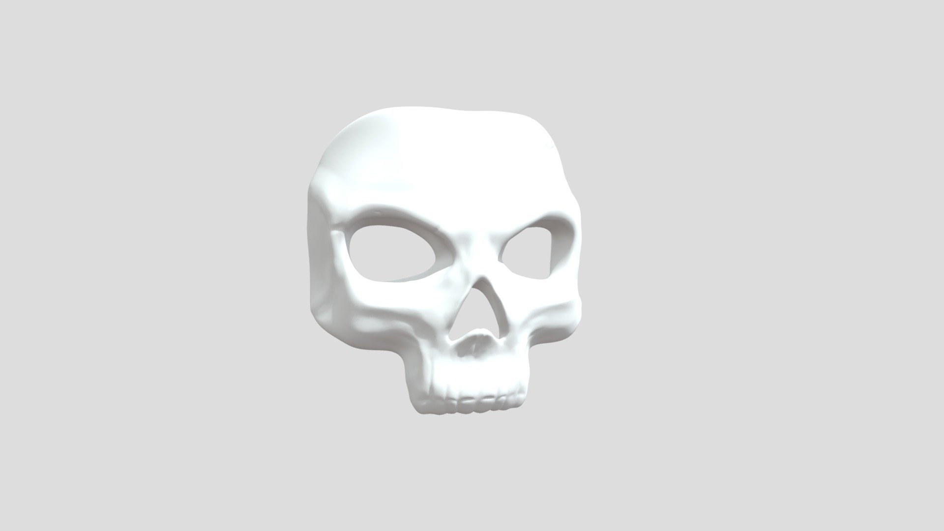 Ghost Mask - 3D model by djonash26 [b0c03cf] - Sketchfab