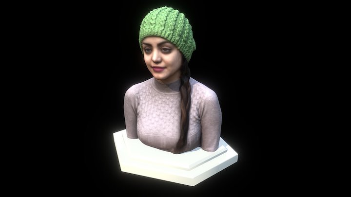 Human 3D Scan: Mahsa 3D Model