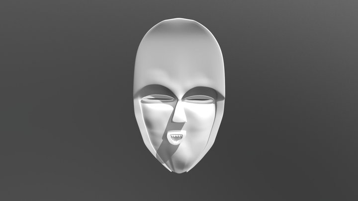 Maska Pierwsza 3D Model