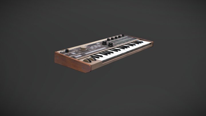 Micro Korg 3D Model