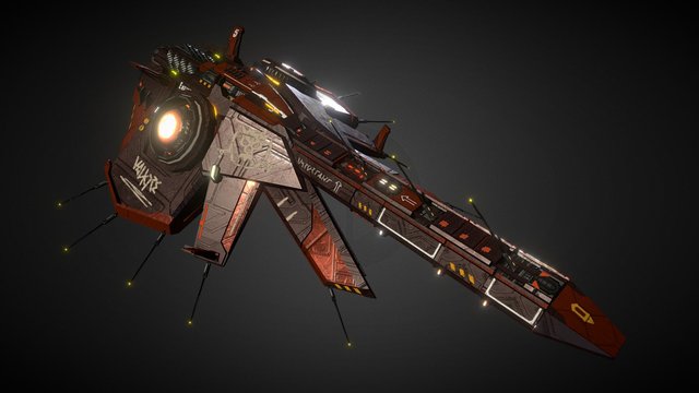 Valkyrie gunship 3D Model