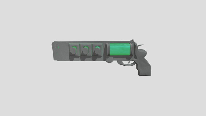 Revolver 3D Model
