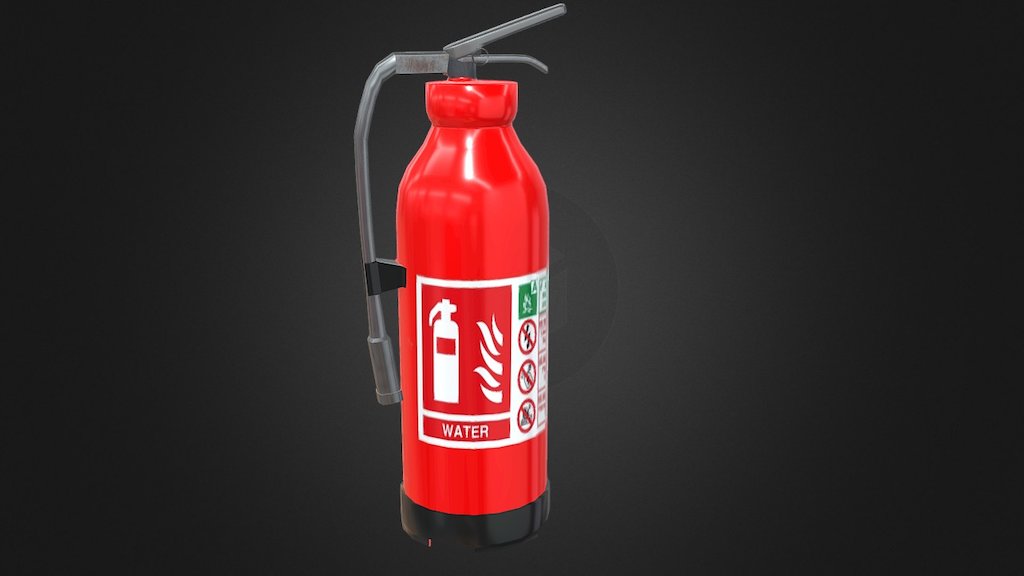 Game Prop: Fire Extinguisher