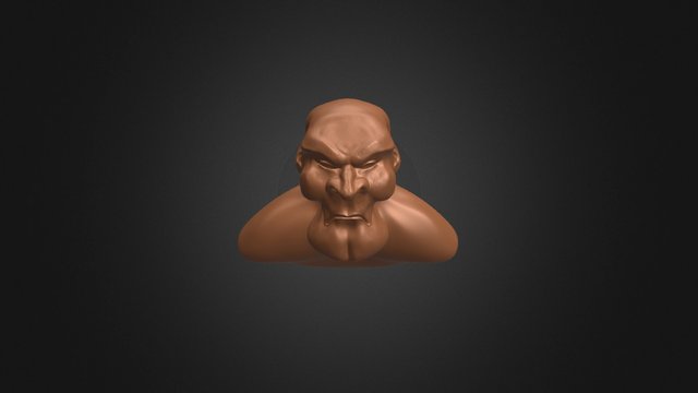 Head Work in Progress 3D Model