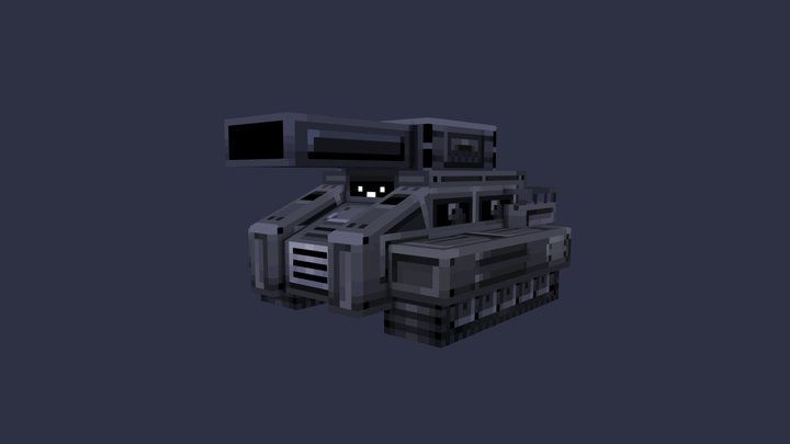 Mini tank 3D Model