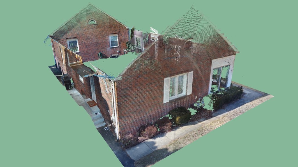 Residential Exterior (Dot3D, Orbbec Gemini, 8%)