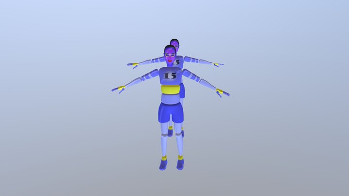 Hanshake End 3D Model