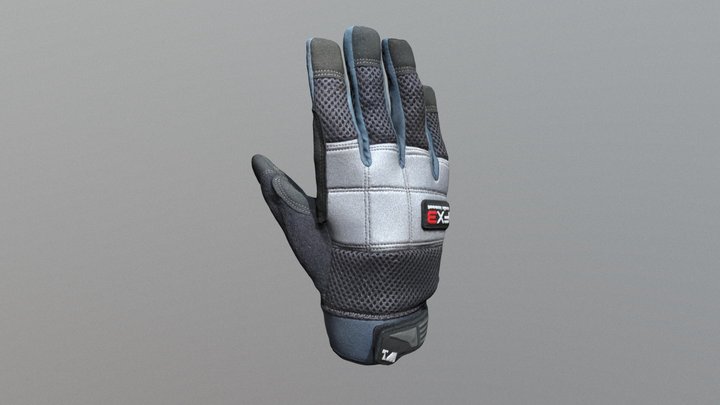 Day 209: Work Glove – Modello 3D gratuito STL