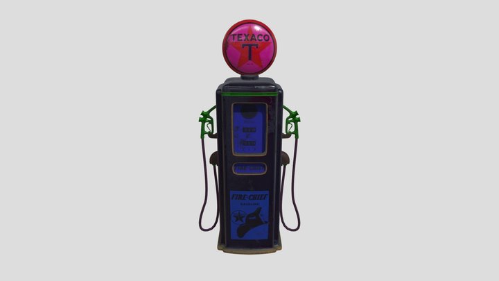 Retro Texaco Gas Pump