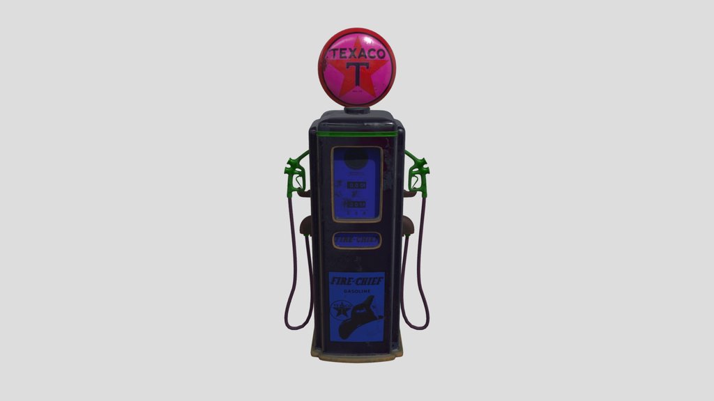 Retro Texaco Gas Pump