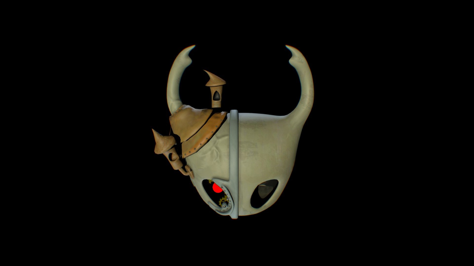 a steampunk version of hollow knight