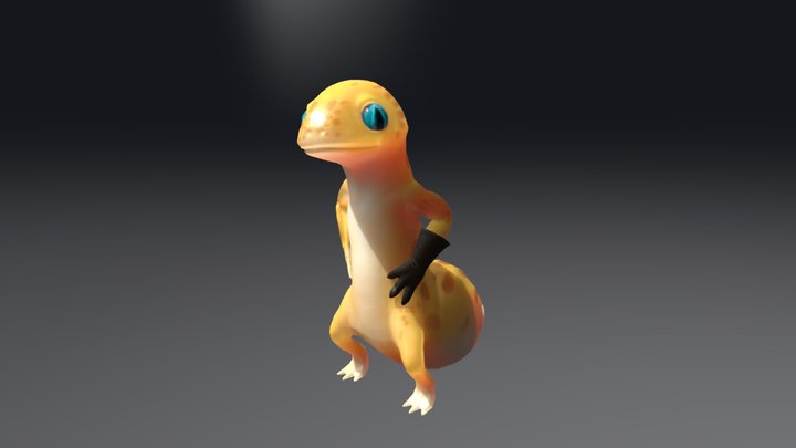 Lizard Hunter 3D Model