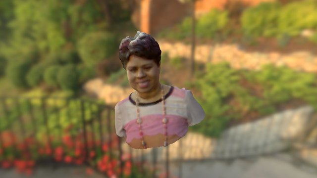 Shrimatie Rampersud Fojo 3D Selfie 3D Model