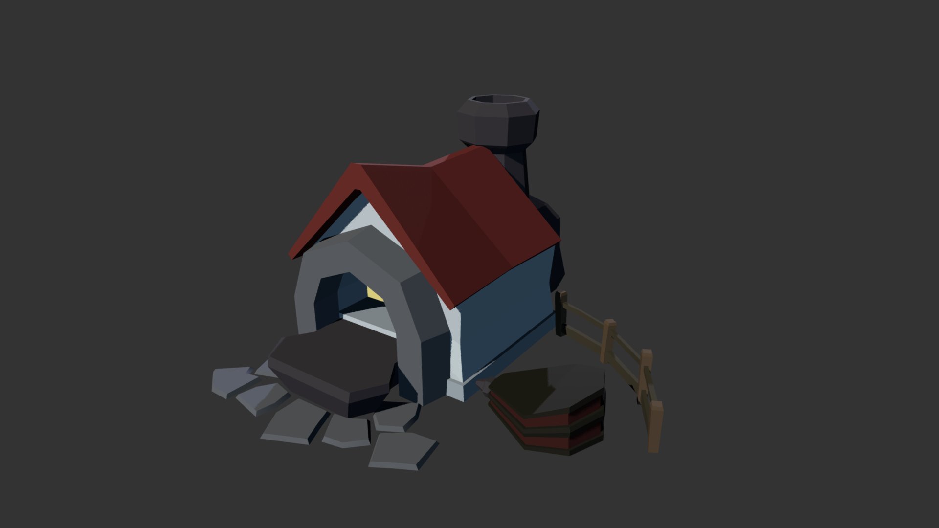 Medieval Fantasy Contest Asset - Furnance