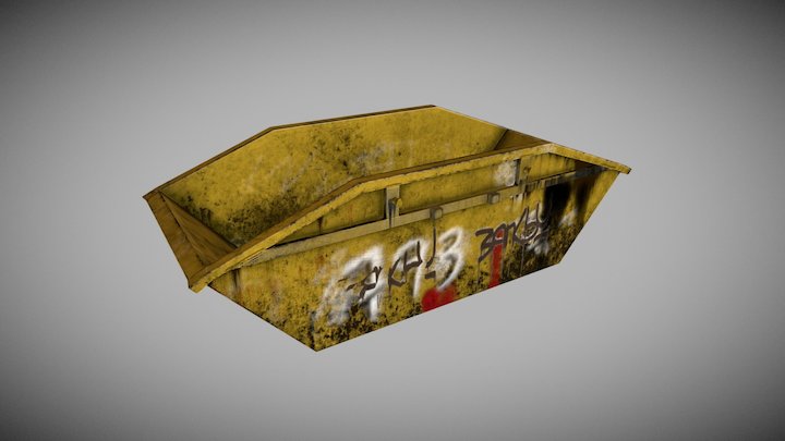 Garbage container 3D Model