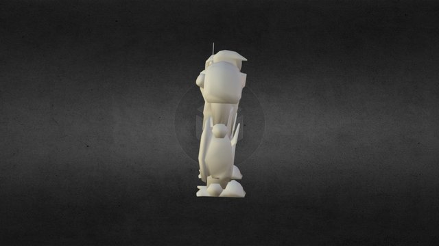 Mech King 3D Model