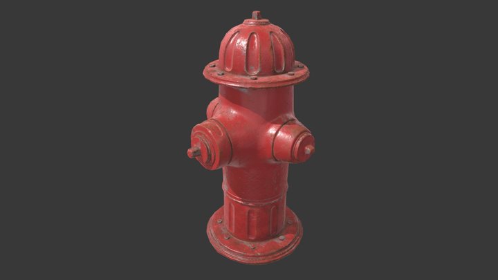 Fire Hydrant 3D Model