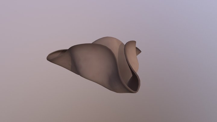 Pirate Hat - Corsair Costume 3D Model