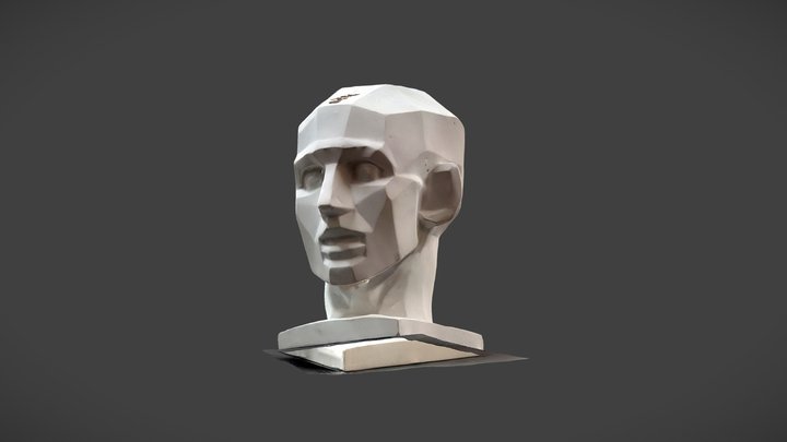 Planar-head 3D Model