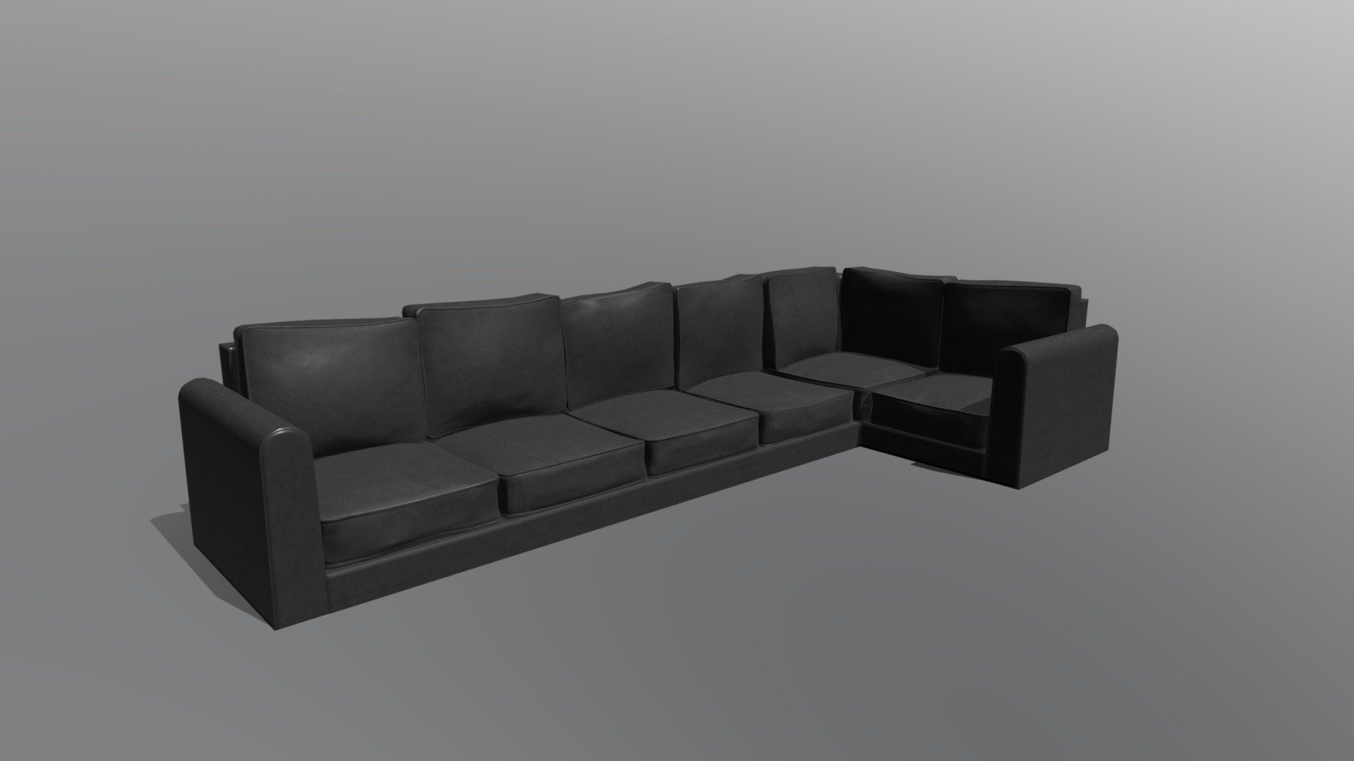 Leather Sofa - Download Free 3D model by viktoriiakulo [b0c9f76 ...