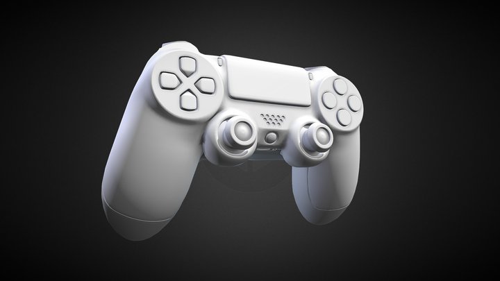 PS4 Dualshock Controller - Jeppe Hove-Nyborg 3D Model