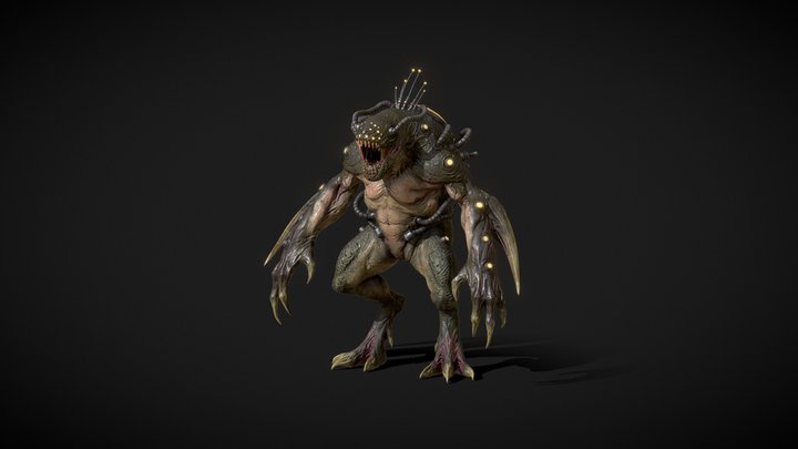 Bioforge Abomination 3D Model