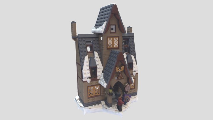 Lego House 3D Model