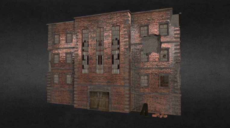 Ruin Building ( Bump Map+ Normal Map ) - 3D model by oguzhandagdelen ...