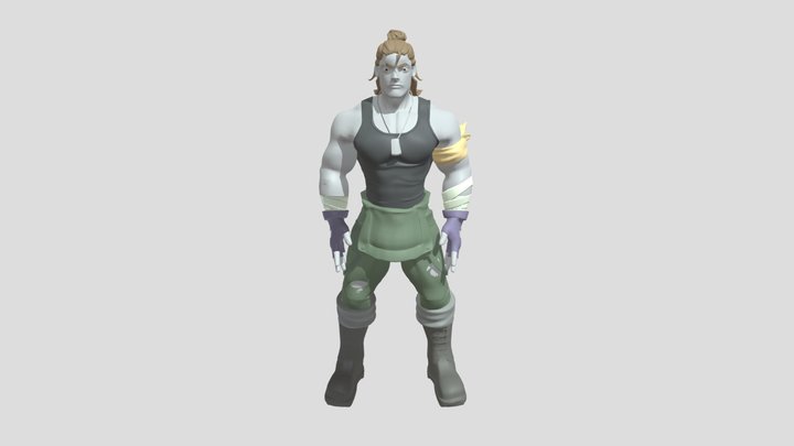 Male Model 3D Model