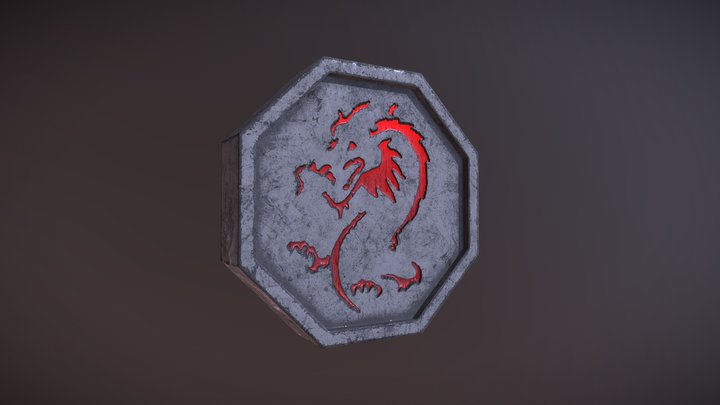 Dragon Talisman 3D Model