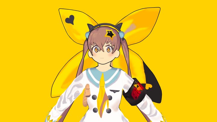 Destiny Child Game - 3D Davi v.1 3D Model