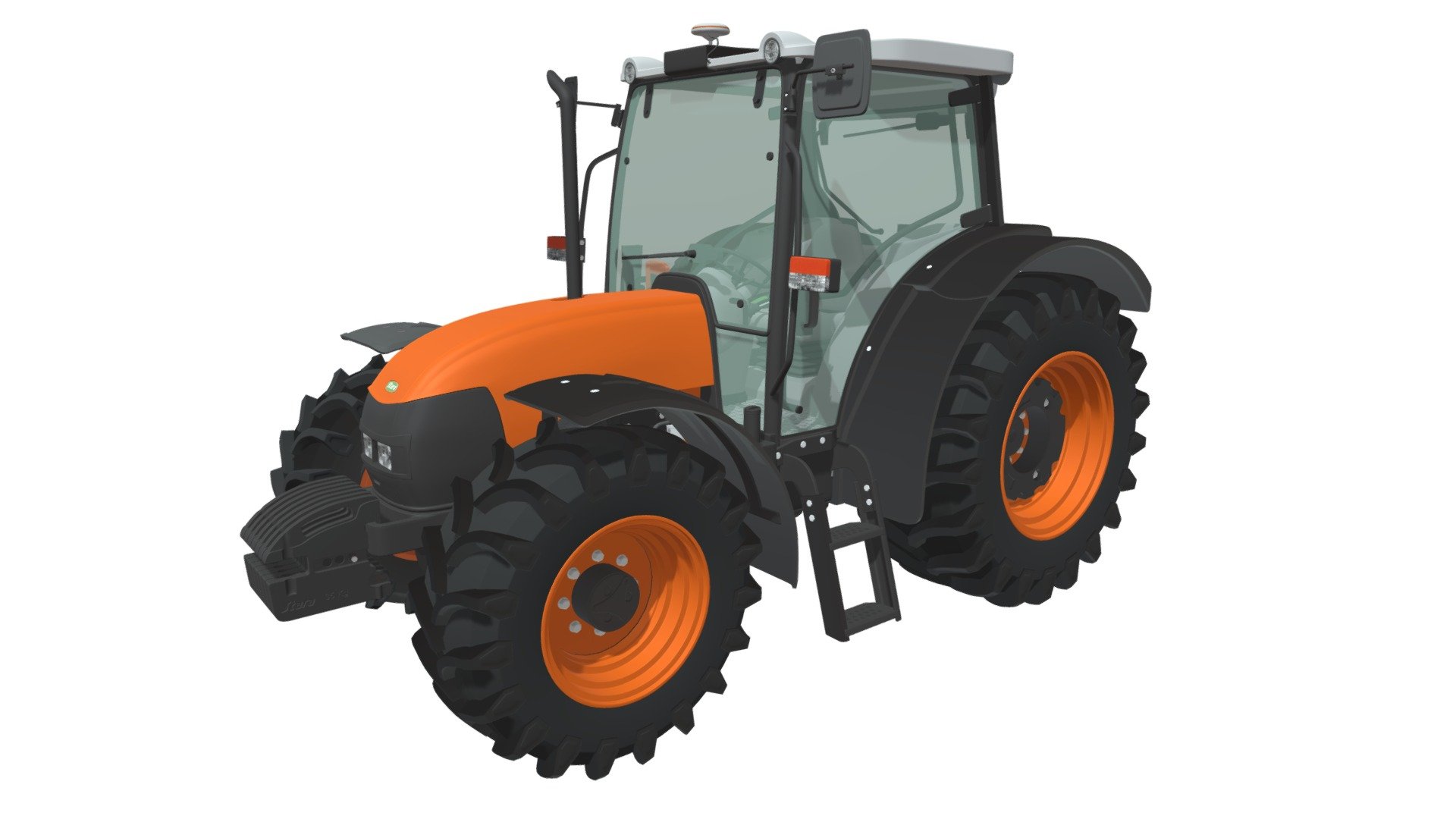 Tractor — Sketchfab embed 3D viewer