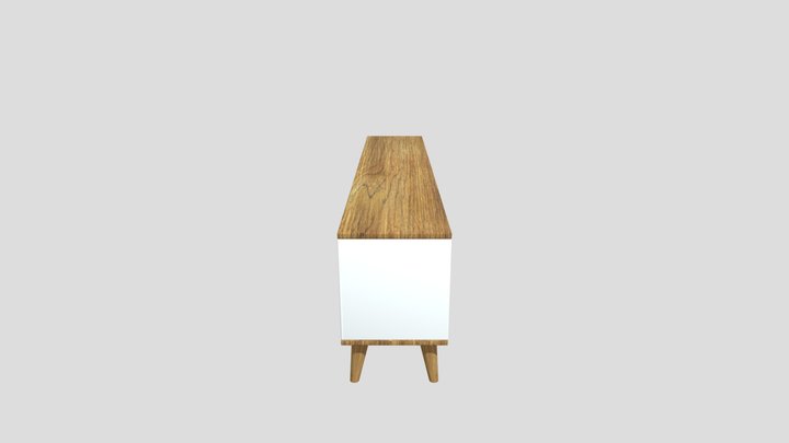 Rack Tv Moderno 3D Model