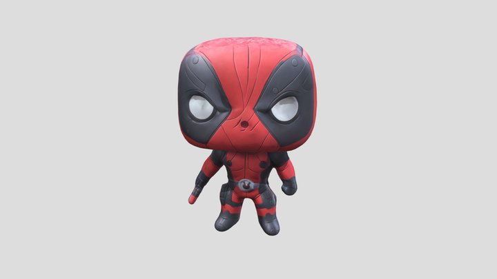 Deadpool_CUTE_ Funko__0804031300_fbx 3D Model