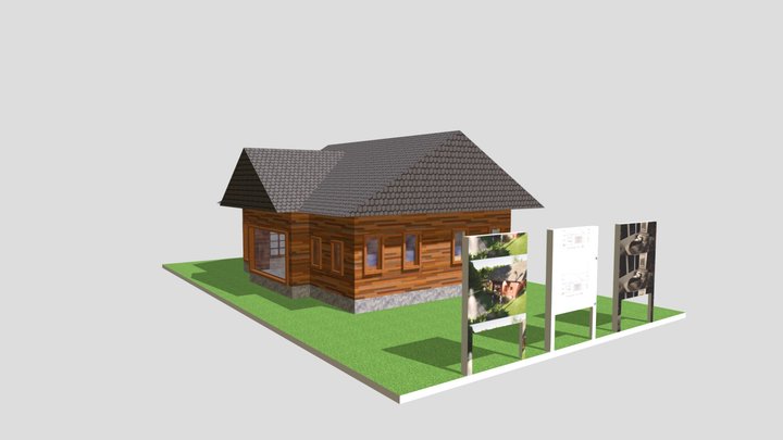 kanwarakantasuwan_Tinyhouse Obj 3D Model