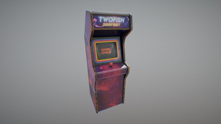 Arcade Cabinet 3D Model