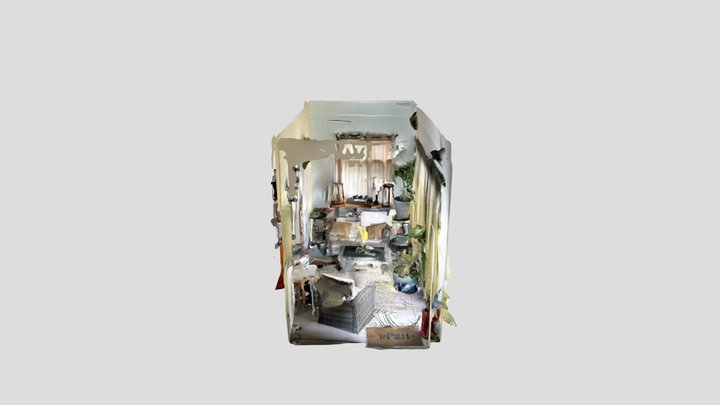“3-Season Porch” or Veranda 3D Model