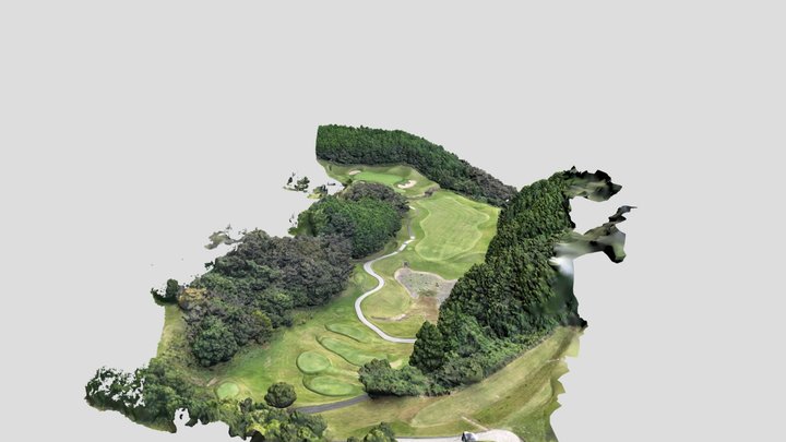 12番ホール(高画質) 3D Model