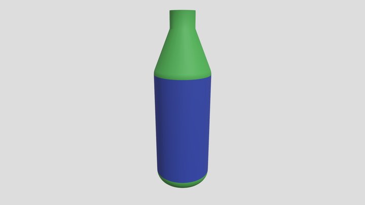 Water Bottle V1 3D Model