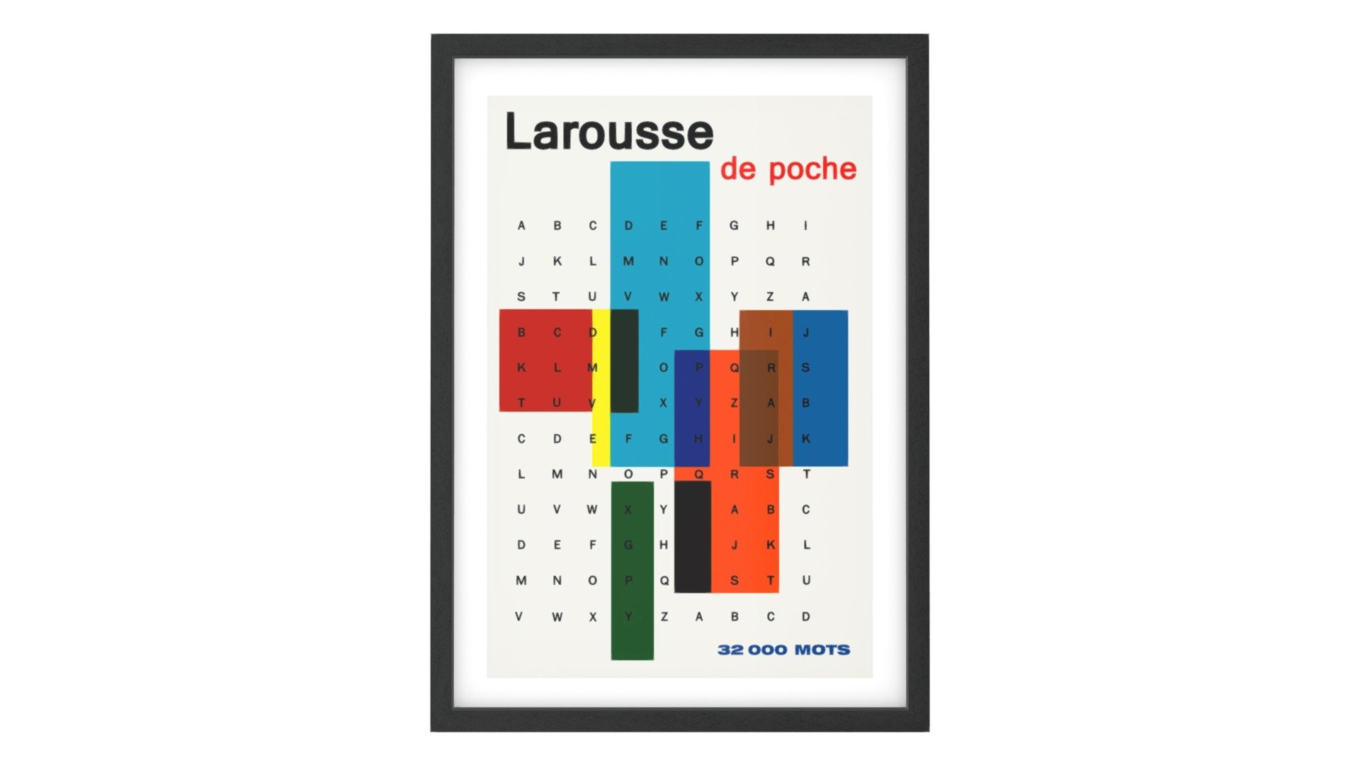 Larousse de Poche Vintage Poster, 30 x 42cm - Download Free 3D model by