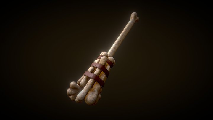 Bone Club 3D Model