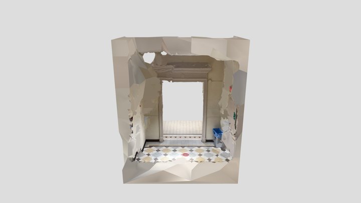 Jyothis _ Entrance to Huguette labelle hall 3D Model