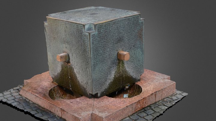 Friendship Fountain | Fantana prieteniei 3D Model