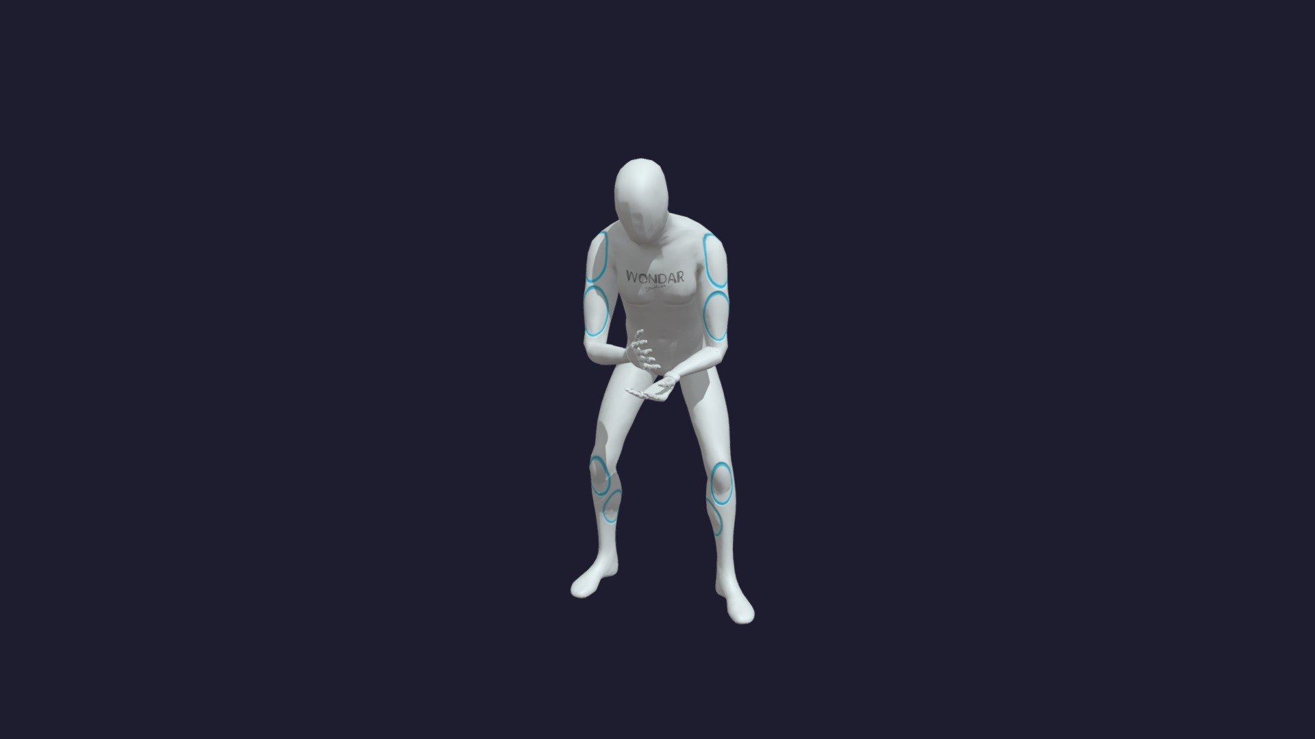 Right rock paper scissors — Sketchfab embed 3D viewer