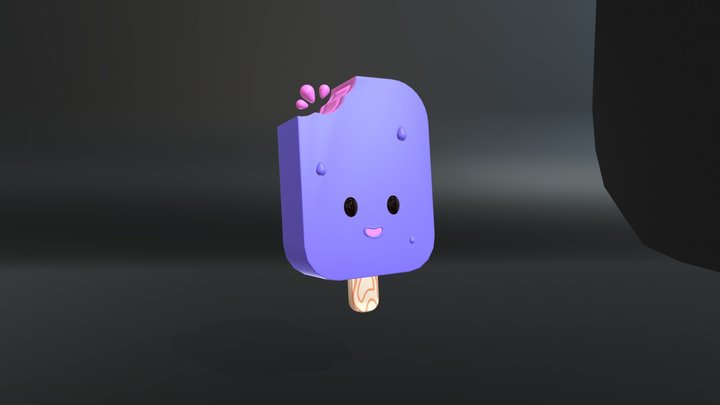 Update~ Ice Cream Model  🍨 3D Model