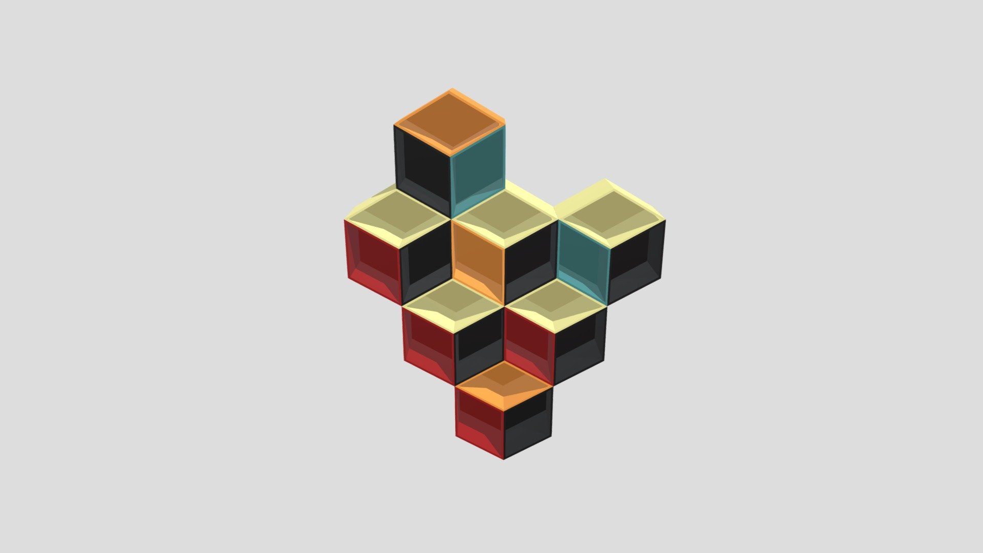3D Sketchbook 13 - Optical Illusion Bookcase