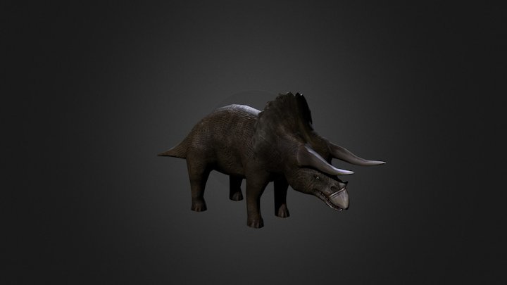 Triceraptor 3D Model