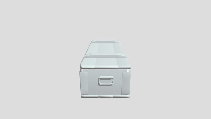 Zach Taylor Crate 3D Model