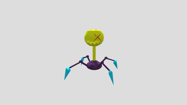Creeperling 3D Model